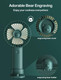 Handheld Mini Fan, Portable Usb Rechargeable 3 Speeds Personal Small Desk Table Fan With Base, 822 Working Hours For Travel/Commu Handheld Mini Fan, Portable Usb Rechargeable 3 Speeds Personal Small Desk Table Fan With Base, 822 Working Hours For Travel/Commu