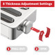 Mavouse All Metal Pasta Attachment 3 In For Kitchenaid Stand Mixer Included 1 Set