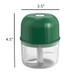 Hjhovexy Portable Wireless Food Processor Mini Electric Garlic Chopper For Vegetables Nuts
