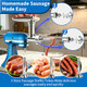 Locoadct Meat Grinder Attachment For Kitchenaid Stand Mixer Stainless Steel Food Grinder Stainless Steel