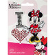 Wrights 1931600001 Disney I Love Minnie Mickey Mouse IronOn Applique