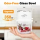 Ttfttf Electric Garlic Chopper Glass Bowl Mini Food Processor Portable Veggie Chopper 350Ml