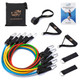 Fit Simplify Resistance Tube Bands Set With Instruction Booklet 12 Piece