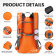 Venture Pal Lightweight Packable Travel Hiking Backpack Daypack 40L