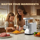 Cheffano Meat Grinder Max] Electric Meat Grinders With 2 Grinding Blades 2500W