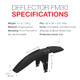 Zefal Deflector Fm30 Front Bike Mudguard