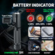 Cosmoing 1300 Lumens Rechargeable Magnetic Flashlight 6 Modes Led 90 Degree Flashlight