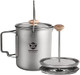 Bestargot Titanium Pot Portable French Press 750Ml