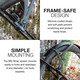Zefal Shield G50 Gravel and Road Bike Mudguard Set 48Mm