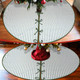 Vertintong Christmas Tree Skirt Green Stripe Cotton Tree Skirt For Xmas Home 60 Inches Green