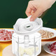 Pogeair 100+250+ White Cordless Mini Food ChopperSmall Food Processor For GarlicNutMeat 350Ml 3 Pcs