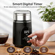 Spacefrog Coffee Bean Grinder Electric With Adjustable Coarse To Fine Smart Digital Stainless Steel