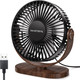 Smartdevil Usb Small Desk Fan, 3 Speeds Portable Desktop Table Fan, 90° Adjustment Personal Mini Fan, Quiet Operation, For Home