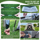Klaodot Golf Net With Practice MatGolf Hitting Aid Nets 10X For Backyard 7Ft