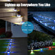 Solpex Solar Deck Lights Outdoor 8 Pack, Solar Halloween Lights, Solar Dock Lights Waterproof Led Lights For Steps, Garden, Groun Solpex Solar Deck Lights Outdoor 8 Pack, Solar Halloween Lights, Solar Dock Lights Waterproof Led Lights For Steps, Garden, Groun