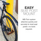 Zefal SwanR Rear Mudguard 40Mm 150G