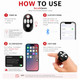 Original Defense Scrollgenie Bluetooth Scrolling Ring Remote For Phone