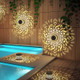 Uniqus Likarel Solar Mandala Light Outdoor Solar Fences Light Outdoor Led Solar