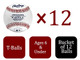 Rawlings Official TBalls 12 Count White