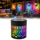 Notifaence Solar Mandala Projector Light Outdoor WallDecorative Solar Mandala Lights OutdoorMetal Solar 1Pc