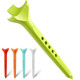 Zcoorey Golf Tees 3 1/4 Low Spin 3Prong Plastic Tees Reduce Friction 50 Pack