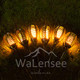 Walensee Solar Lights Outdoor Upgraded 43 96 Led Waterproof Flickering Flames Torch 1 Pack