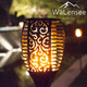 Walensee Solar Lights Outdoor Upgraded 43 96 Led Waterproof Flickering Flames Torch 1 Pack
