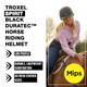 Troxel Spirit With Mips Technology Full Coverage Horse Riding Helmet Horseback Riding Black