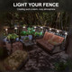 Solpex Solar Step Lights 12 Pack, Solar Outdoor Lights For Fence,Ip65 Waterproof Solar Powered Outdoor Led Lights For Deck Porch