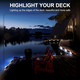 Solpex Solar Step Lights 12 Pack, Solar Outdoor Lights For Fence,Ip65 Waterproof Solar Powered Outdoor Led Lights For Deck Porch