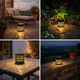 Uniqus Decorative Solar Mandala Lights Waterproof Metal Solar Powered