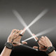 Mayjazz Rechargeable Hands Fingertip Flashlight Wrist Mounted Finger Work Light Flexible