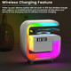 Dexmary Smart Led Table Lamp Wireless Charger With Fast Charging And Sunrise 10W