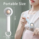 Portable Fan For Travel, Mini Handheld Fan Rechargeable, Personal Lash Fan For Women Makeup With 2Speeds 810 Hours Operated Portable Fan For Travel, Mini Handheld Fan Rechargeable, Personal Lash Fan For Women Makeup With 2Speeds 810 Hours Operated