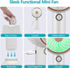 Hand Held Fan, Mini Portable Fan With 3 Speed Adjustable Cooling Fan, Handheld Fan Rechargeable With Base For Kids Women Men Hand Held Fan, Mini Portable Fan With 3 Speed Adjustable Cooling Fan, Handheld Fan Rechargeable With Base For Kids Women Men