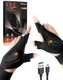 Wizstar Fathers Day Dad Gifts Rechargeable Led Flashlight Gloves Birthday For