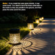 Veeydrut Solar Mandala Wall Lights Waterproof Metal Outdoor Fence Decor Lights Solar 2 Packs 2 Pack