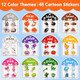 Muone Montessori Busy Book Color Sorting Toys For Toddlers 24 Educational Preschool