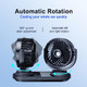 Xuenair Auto Oscillating / Car Fan Cigarette Lighter Plug For Pickup Truck 12V