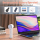 Handheld Fan, Mini Portable Fan With 3 Speeds, Ultra Quiet, Lightweight, Usb Rechargeable Battery Operated Personal Fan, 12 Hours