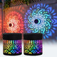 Uniqus Solar Mandala Lights Outdoor Wall SevenColor Changing Solar Mandala Projection Wall 2Pcs