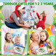 Kmtjt Toddler Montessori Wooden Farm Toys