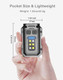 Boomfun Pocket Edc Flashlight Rechargeable 500 Lumens Keychain Flashlight Small Led Light
