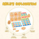 Yunhe Xinqiao Toys Factory Montessori Toys For 1 2 3 Year OldWooden Facial Expressions Sorting 32 Pcs
