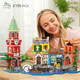 Plaxsoon Venice Main Street Building Set For Adults City House Building Block 2155 Pcs