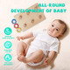 Yunhe Xinqiao Toys Factory Jumbo Wooden Nuts And Bolts Board Wooden Puzzle Stacking Toys For