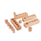 Adena Montessori Knobbed Cylinders Blocks Home Preschool 2 3 Years Oldtoys (Primary Color