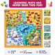 Clever Fox Play Number Hunter Math Board Game