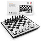 Fanvince Chess Sets Travel Board Games: Magnetic Folding Chess Board With Instructions 9.5 Inch