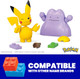 Mega Brands Pok'mon Action Figure Building Toys Set Pok 42 Pieces 2Pack